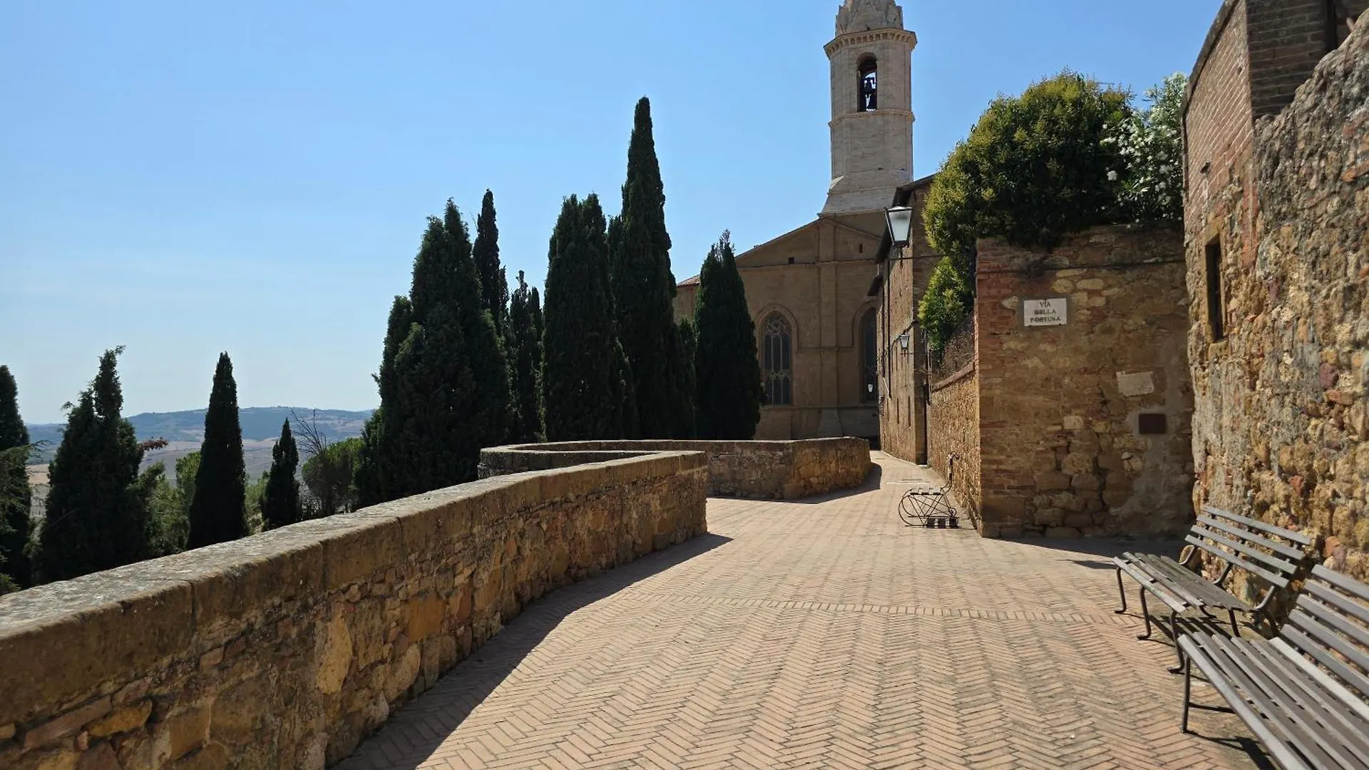 La Rosa apartment Pienza